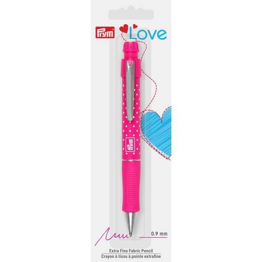 Prym® Love Pink Extra Fine Fabric Mechanical Pencil